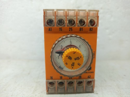 Schleicher Mikrolais System Typ SZA 52 GZ8 220V50Hz-60Hz Timer Relay