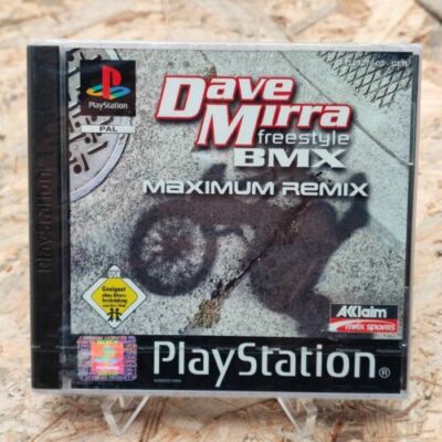 Dave Mirra Freestyle BMX PlayStation 1 PS1 PAL Black Label Sealed Neu New