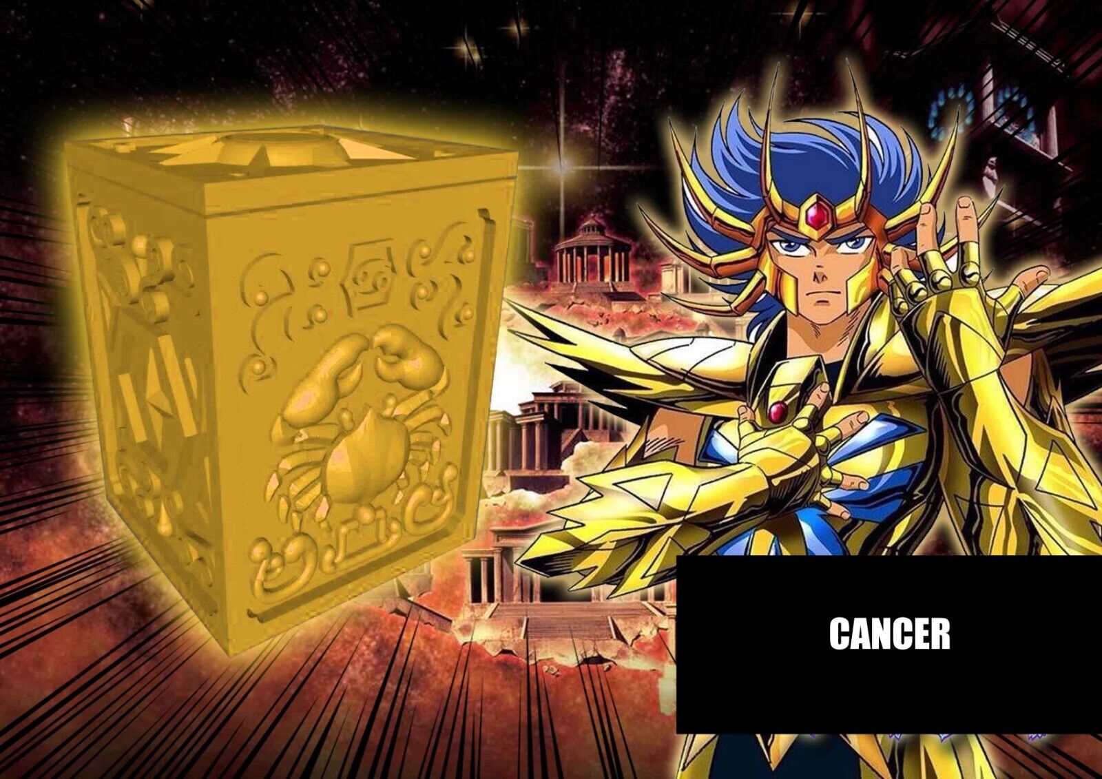 SAINT SEIYA 13 CAJAS DORADAS PANDORA BOX