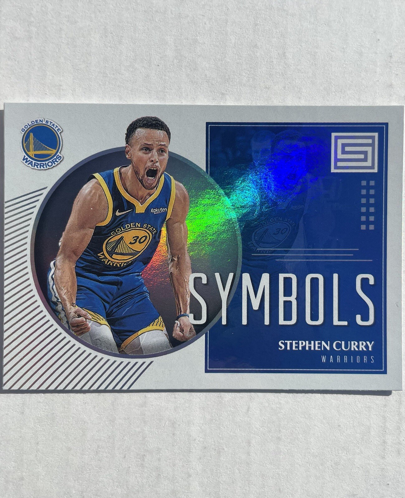 Brand New Blue Under Armour Steph Curry Charged shoe..., image size:1301x1600