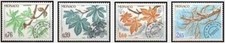 Timbres Flore Monaco préoblitérés 66/69 ** - 80851FQ