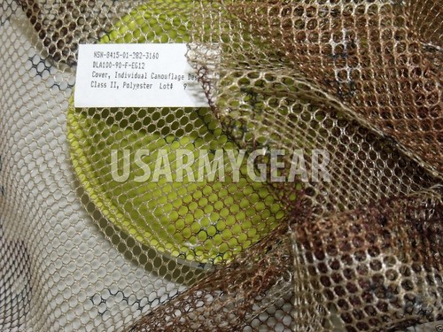 US USMC Army Desert Coyote Camo Netting 5 x 8 Ghillie Mesh Veil Cover Deer Blind - Picture 5 of 11