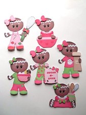 3D-U Pick Cooking Baking Gingers Cupcake Scrapbook Card Embellishment