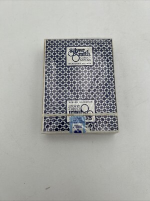 Vintage Silver Smith Casino Wendover Nevada Poker PGC Playing Cards Hoyle - New