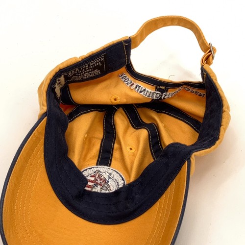 2005 Pinehurst No 2 US Open Hat Yellow over blue brim - Picture 4 of 6