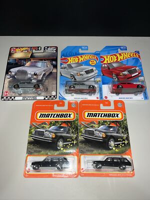 Hot Wheels Boulevard Mercedes Benz 300 SEL 6.8 AMG 500 E