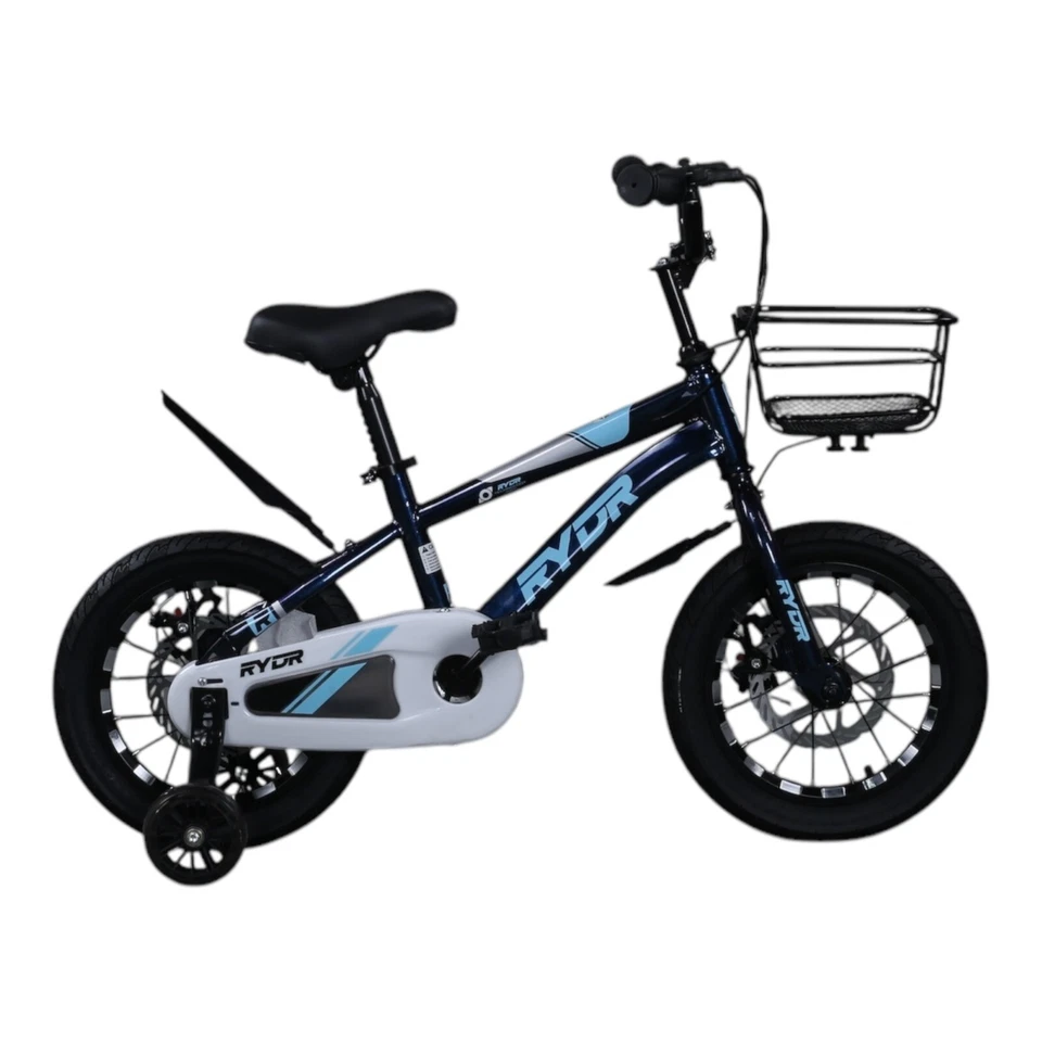 RYDR Sports 12 14 16 Inch Adjustable Height Kid Bicycle Bike for Boys Disc Brake