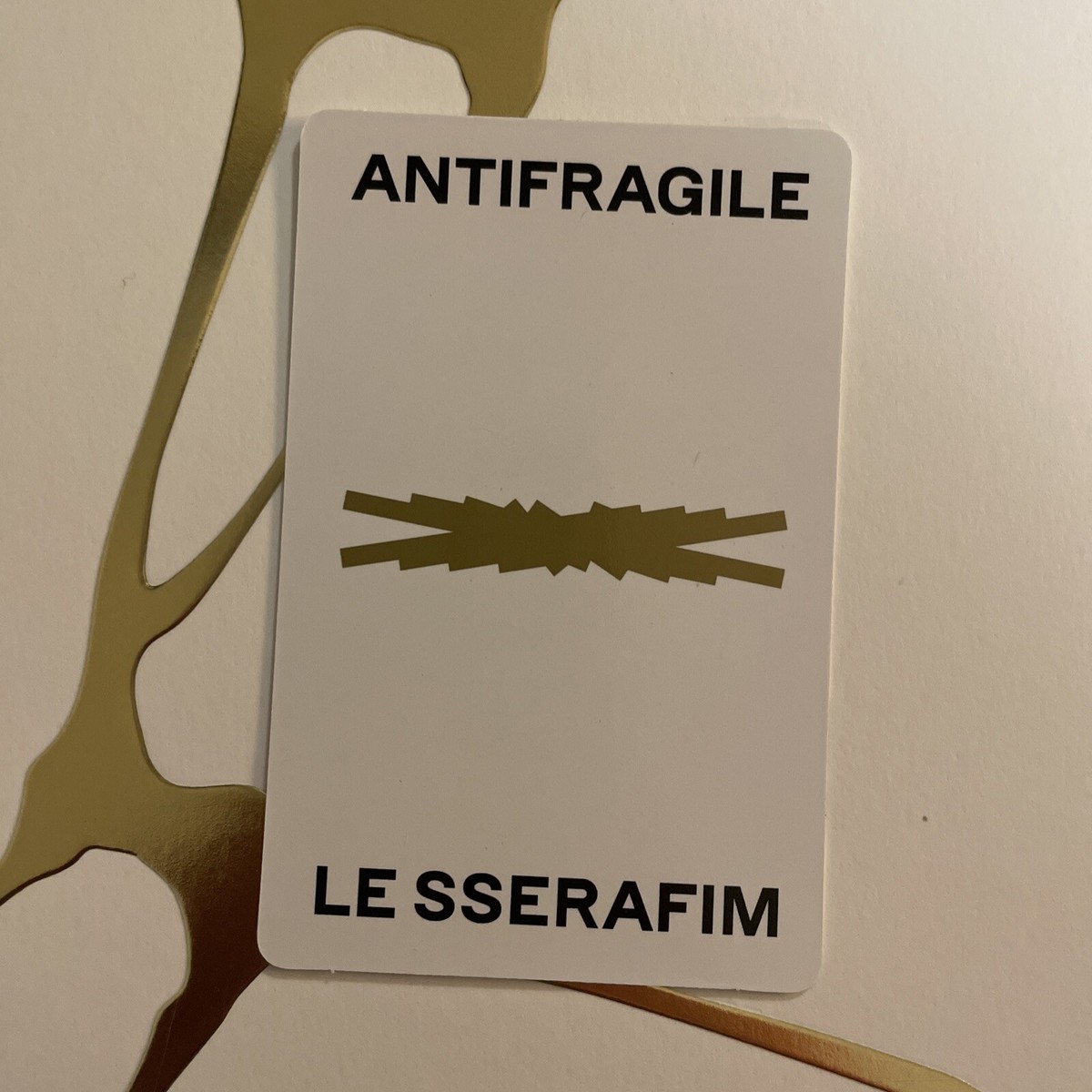 OFFICIAL] LE SSERAFIM Antifragile Group Photocard Official Target