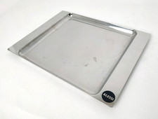 Molto Raro Vassoio Alessi acciaio rettangolo inox 18/10 Alfra vintage design-61L