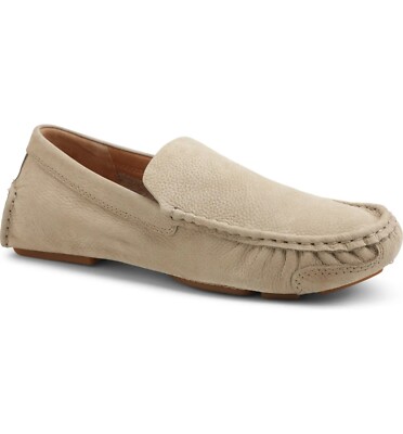 Gentle Souls by Kenneth Cole Mateo Beige Suede Drivers Size 10M