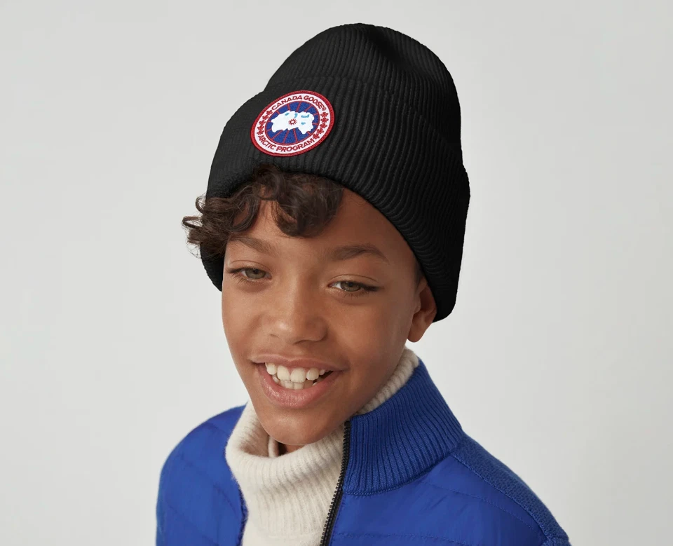 Canada Goose Youth Arctic Toque Black One Size
