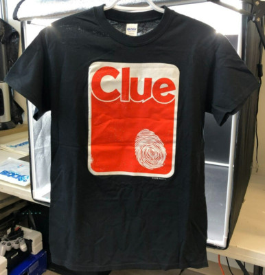Nerd Block Clue Board Game T-Shirt (Size S) - Black - NEW