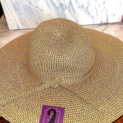 NWT David and young floppy wide brim sun hat