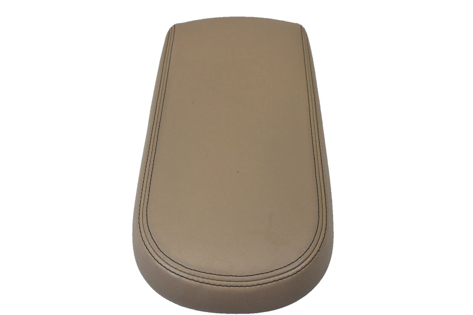 Ford Taurus X 2008 2009 consola central cuero beige reposabrazos tapa superior cubierta OEM Foto 3 de 4