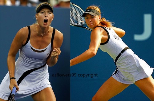 Nwt NIKE Maria Sharapova Active tennis Dress w/ Bra S Small M Medium L Large - Picture 5 of 13