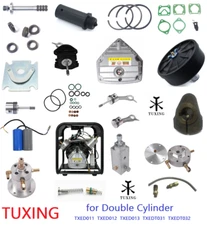 TUXING 4500PSI PCP Air Compressor High Pressure Pump Double Cylinder Spare Parts