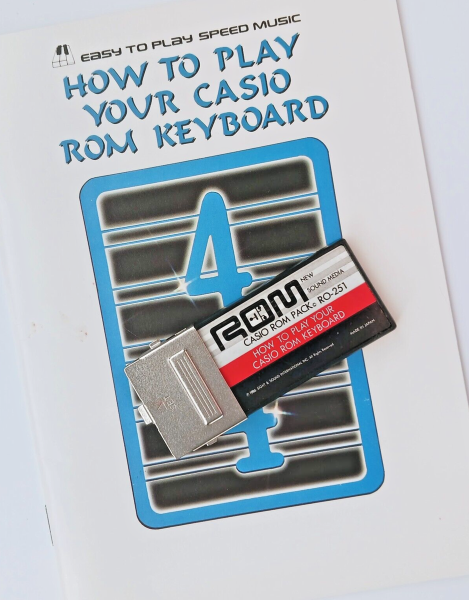 CASIO ROM PACK RO-172G RO-614Y セット 楽譜付き CASIO ROM PACK RO-172G RO-614Y セット 楽譜付き - メルカリ