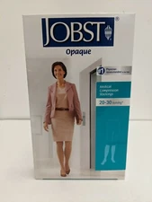 Jobst 115271 Opaque Knee High Medical Compression Stockings Socks-20-30mm Med  