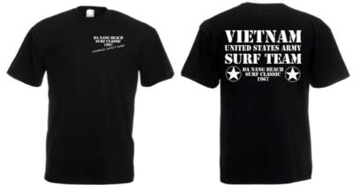 Charlie don't Surf Da Nang US Army T-Shirt Gr S-XXL WK2 WWII Vietnam USMC Navy - Bild 1 von 2