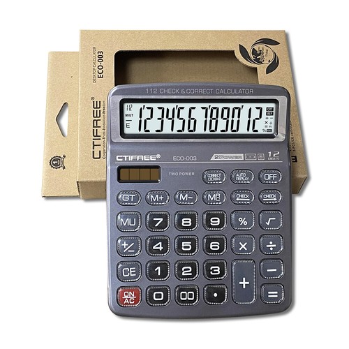 Desktop Calculator 12 Digit Large Solar and LCD Display Big Button A4Z9 - Picture 12 of 12