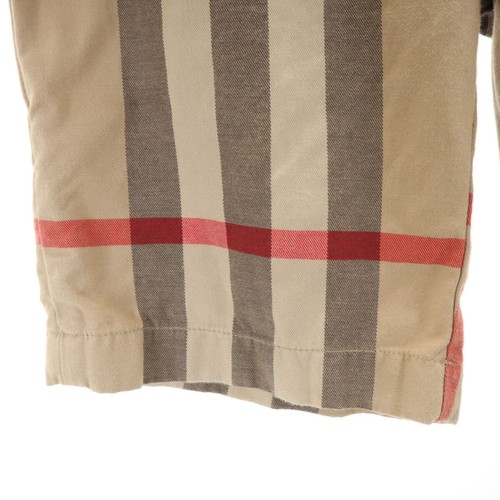 BURBERRY Check Pattern Shorts 10Y Beige CHILDREN Kid's - Picture 4 of 11