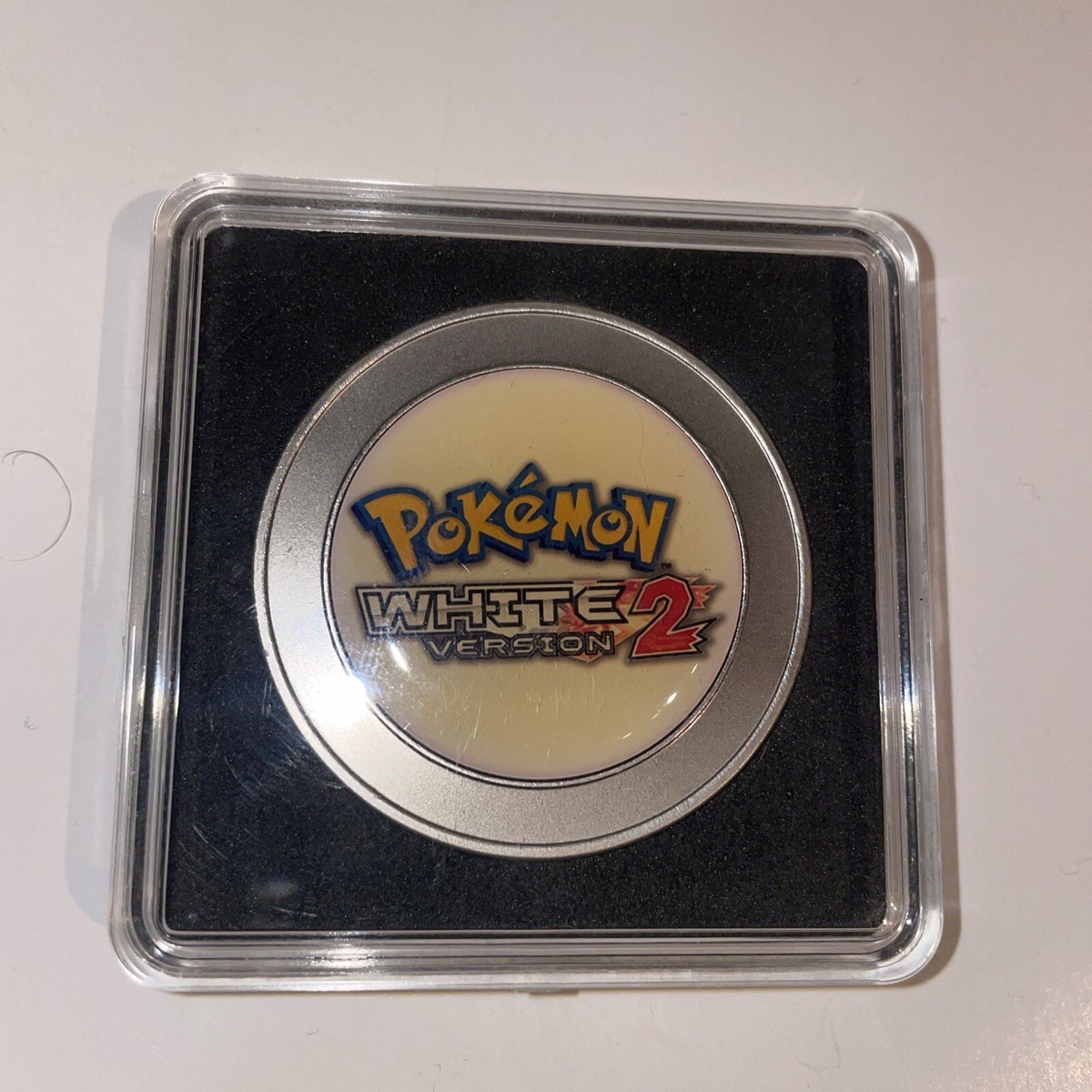 Pokemon White Version 2 White Kyurem Commemorative Coin Nintendo 