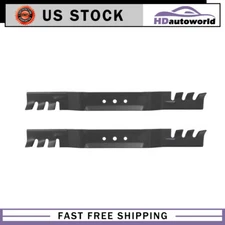 2Pack Mower Blades 22" Deck Fit MaxPower 331376XB 108-9764-03 131-4547-03