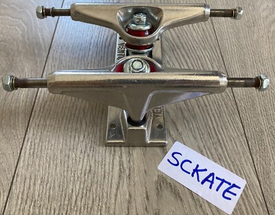 Venture Trucks 5.0 Low All Polished x2 Skateboard Achsen Silbe Silver 7,625'' Neu