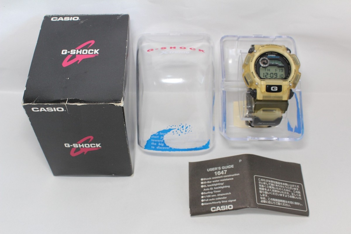 CASIO DW-9000XS-7T X-treme clear G-SHOCK watch | eBay