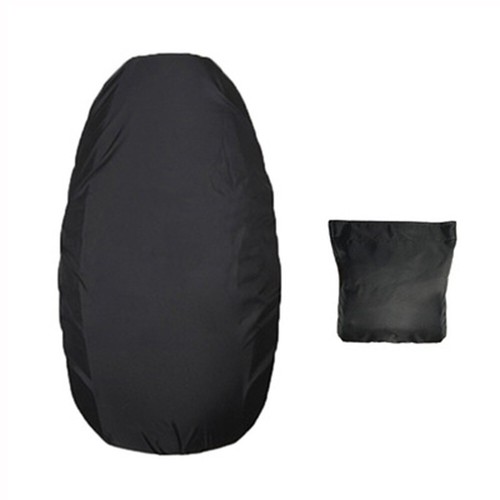 Motorcycle Rain Seat Cover Universal Flexible Waterproof Saddle Cover Black - Picture 2 of 50