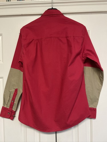 Boyt Harness Co Womens M Shooting Shirt Red L/Sleeve - NWT - Buckeye Plantation - Picture 4 of 8