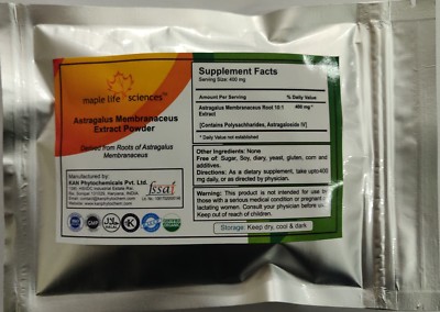 Astragalus Membranaceus Root Extract Powder  Pure & High Quality 