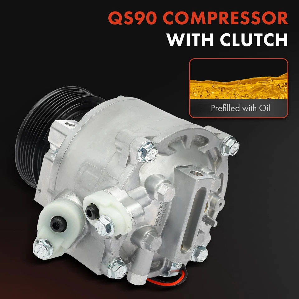 Nuevo compresor de aire acondicionado con embrague para Chevrolet Sonic 2013 2014 2015-2018 L4 1,8 L Foto 3 de 4