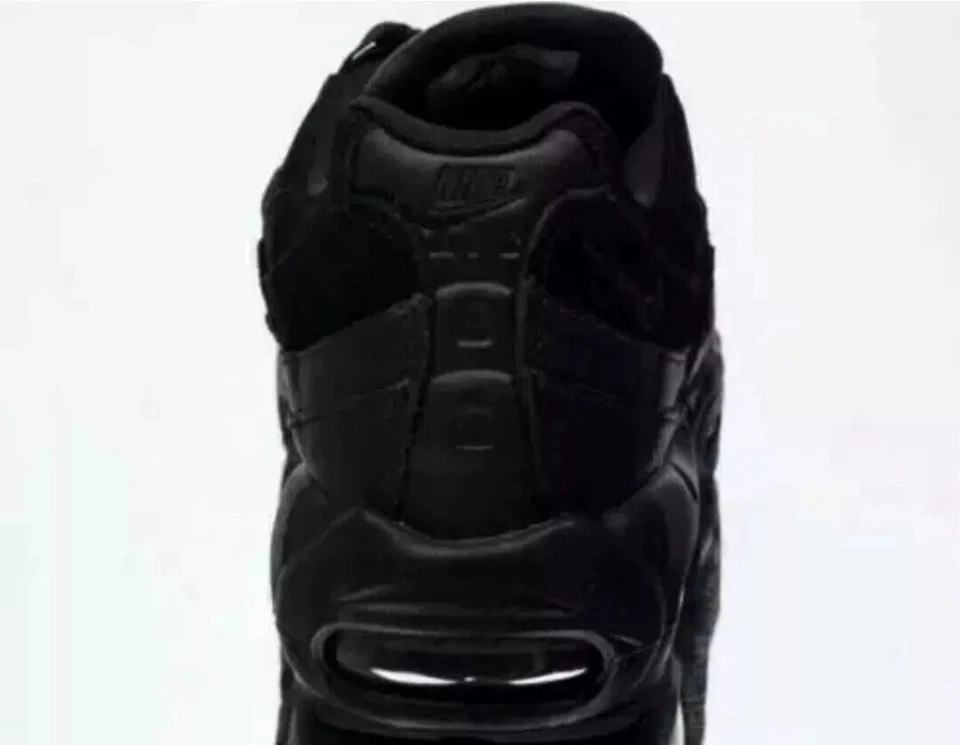 Nike Air Max 95 Essential Triple Black CI3705-001 Men's Sizes - Image 3 of 4