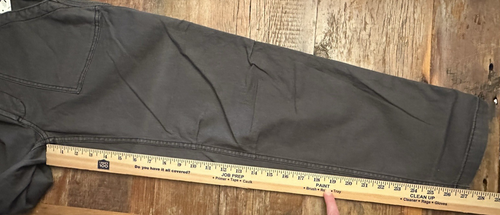 Anthropologie The Wanderer Pants Womens Sz 28 Carbon Gray NWT Cotton - Picture 17 of 21