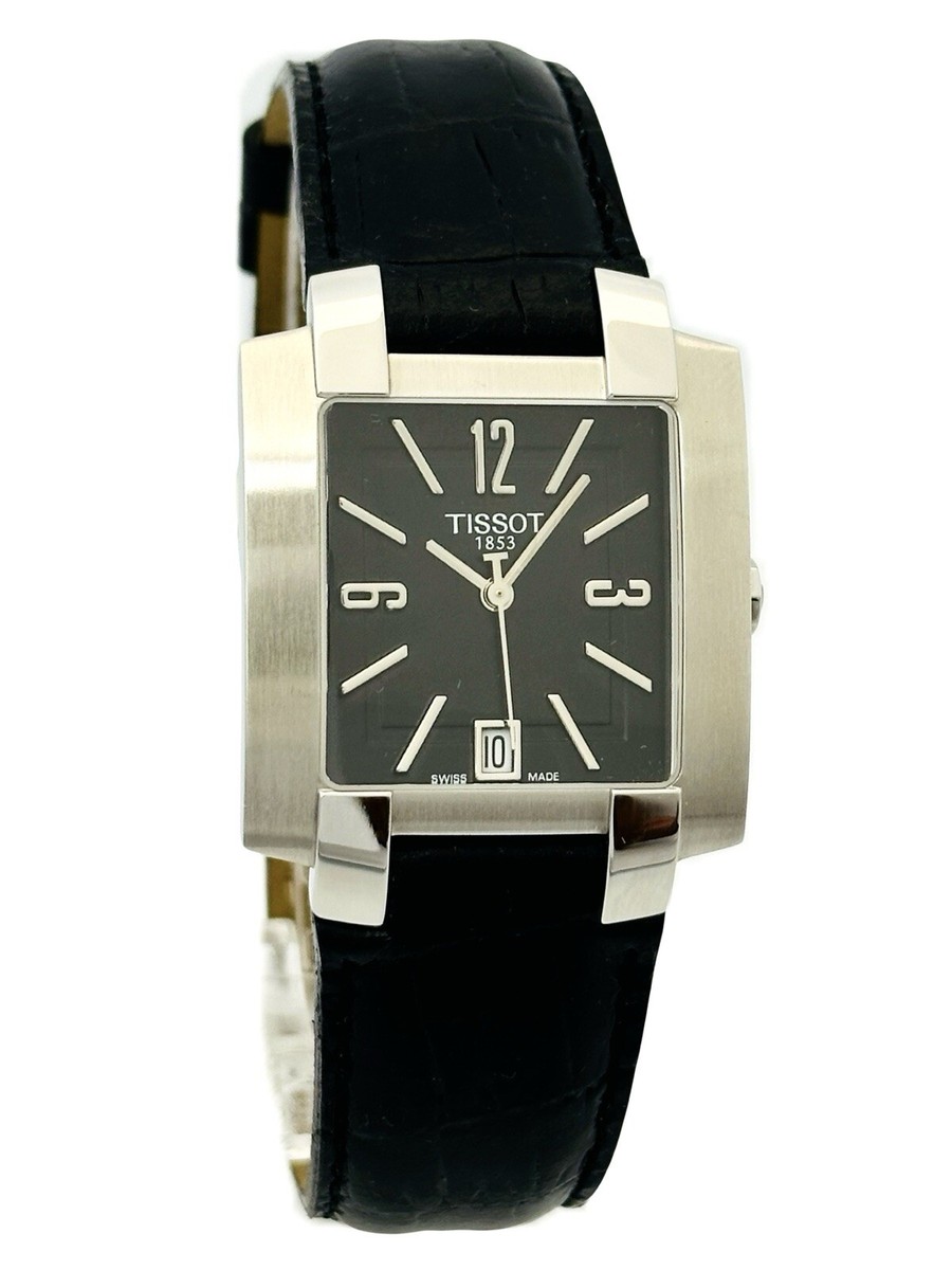 TISSOT 1853 Men's Stainless Steel L860/960 Sapphire Crystal Black