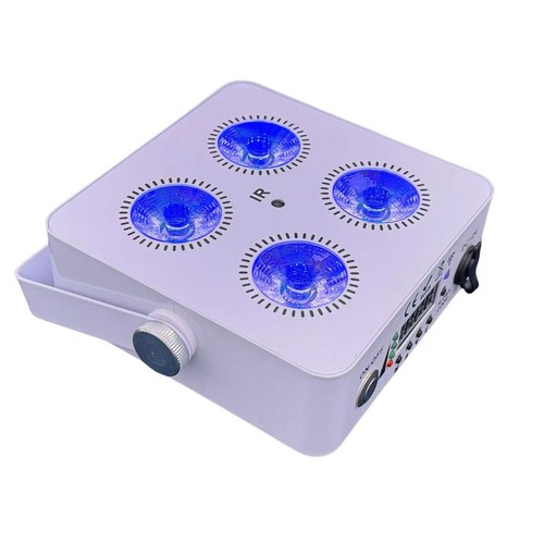 10pcX1 Case Rechargeable Wireless LED Uplight 4x18 RGBAWUV 6in1 LED Par Uplight - Picture 7 of 10