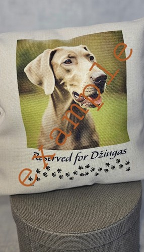 Personalised German Shepherd dog cushion cover Christmas gift Birthday Dog Lover - Picture 4 of 4