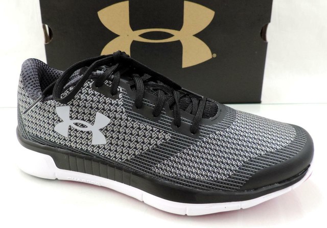 under armour charged lightning black