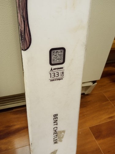 2020 Atomic Bent Chetler 90, 133cm Skis All MTN, Sequoia Tree Van Guitar - Picture 7 of 18