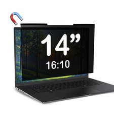 Magnetic Laptop Privacy Screen 14 inch for 16:10 Computer Monitor, Removable ...