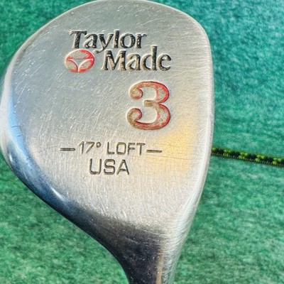 クラブ TaylorMade - TaylorMade 3U Vintage TaylorMade 3 Fairway Wood Mens RH Pittsburgh Persimmon 17