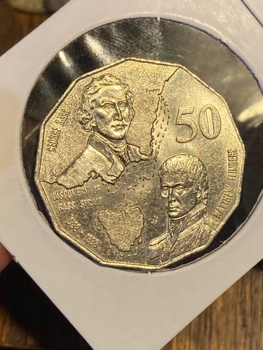1998 Australia 50 Cents — photo from the most recent tracked eBay sale