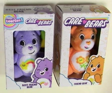 Care Bears Micro Plush Teenies  Lot Of 2  FRIEND & BEST FRIEND BEAR