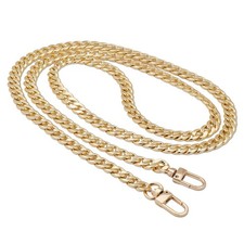 47 in/120cm Gold Purse Chain, Gold Chain for Purse Replacement Crossbody for ...