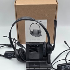 Plantronics Savi W720 Wireless DECT Headset System Base Dock Charger Complete