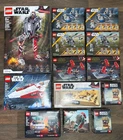 New Sealed! Lego HUGE Lot of 13 Sets! Star Wars Battle Packs /AT-ST Raider/More!