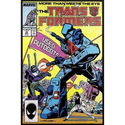 The Transformers Marvel Comics #39 ''Used Autobots'' 1987