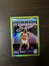 Dennis Rodman 2018-19 Donruss Optic Winner Stays Lime Green Prizm /149 #6 Bulls