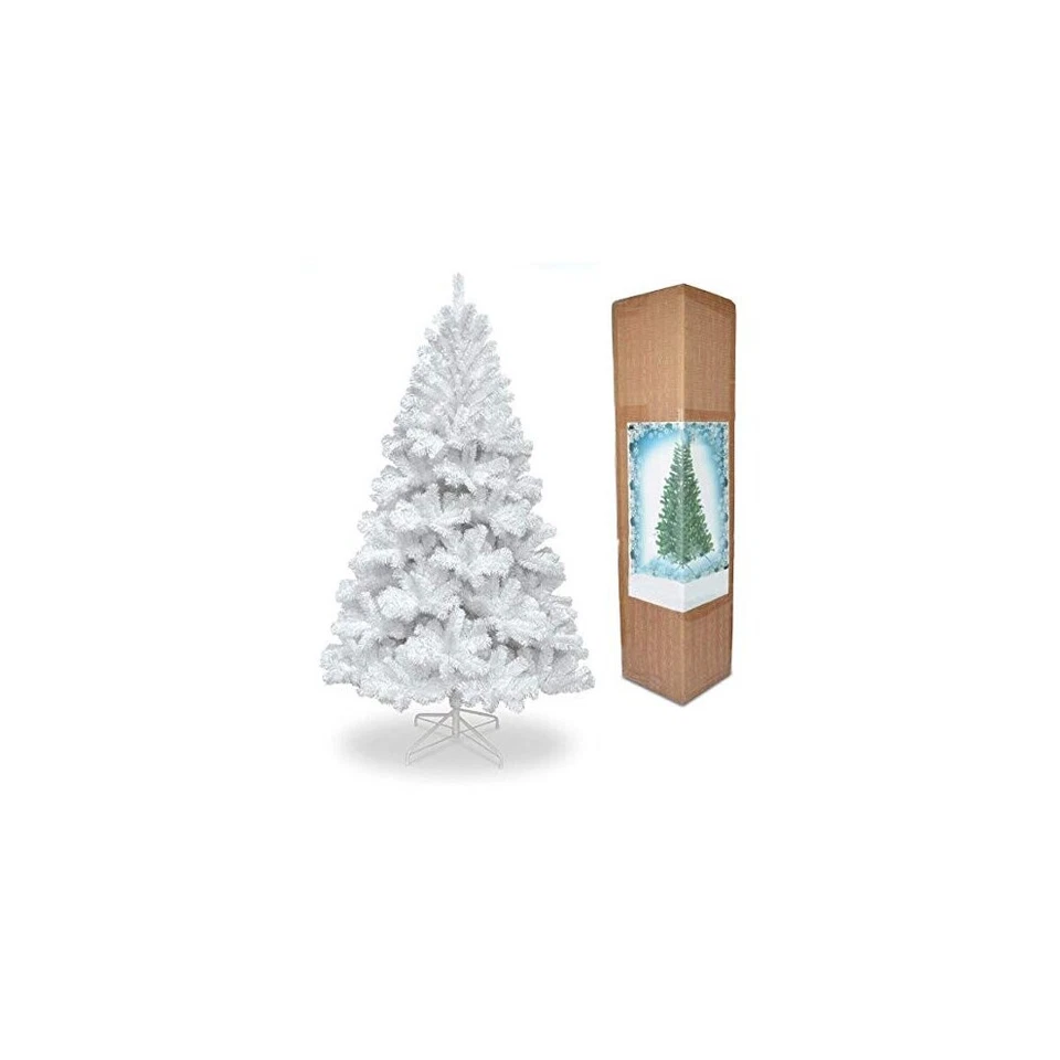 SHATCHI Weihnachtsbaum Kunstbaum Alaskan Pine Schnee Xmas Tannenbaum Deko we671